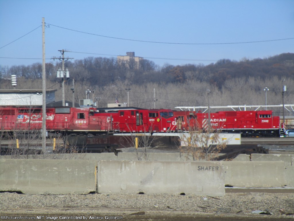 CP 5966, 9731, 6055 + 7035